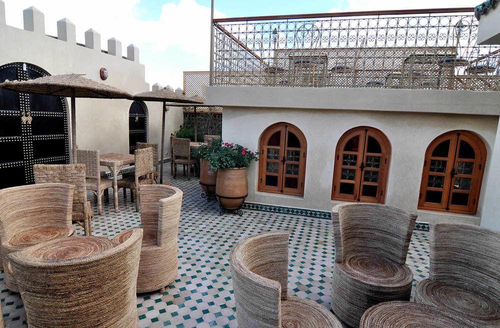 Dar Al Madina Al Kadima Hotel Fez Exterior foto