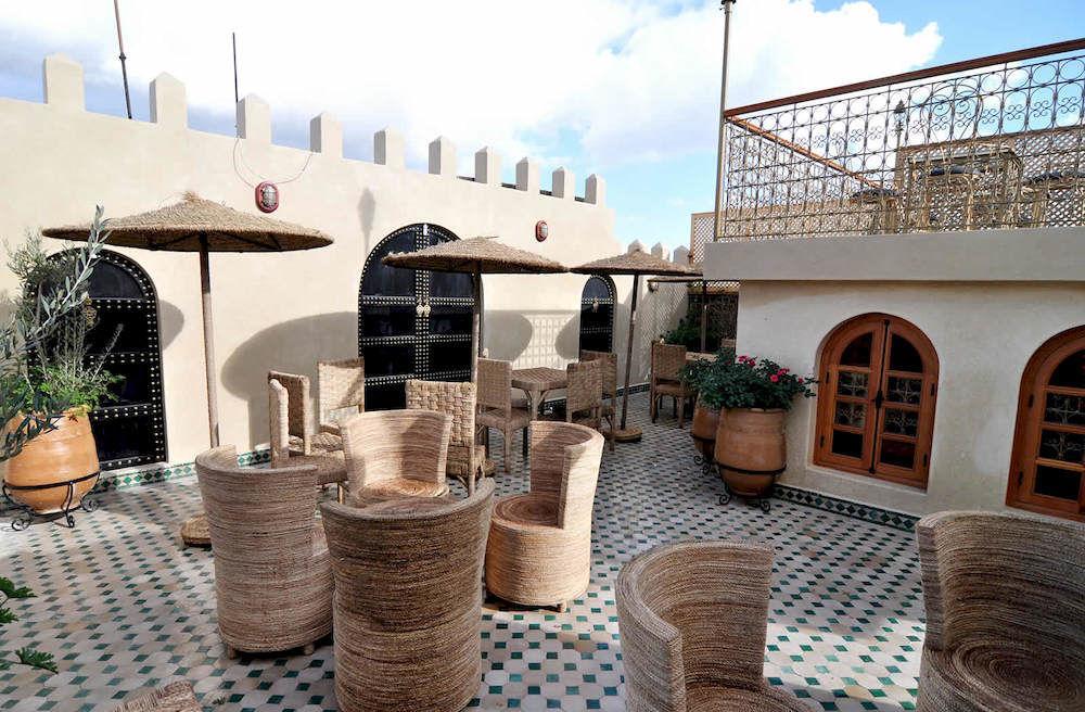 Dar Al Madina Al Kadima Hotel Fez Exterior foto